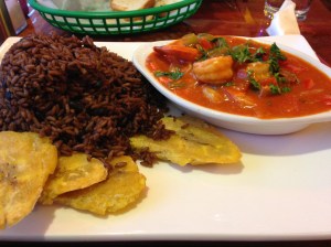Shrimp in spicy creole sauce